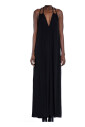 robe-noire-en-viscose-avec-col-halterneck