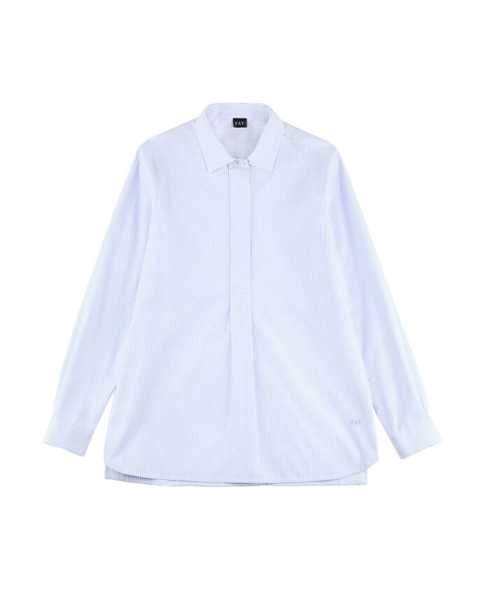 chemise-regular-en-coton-raye