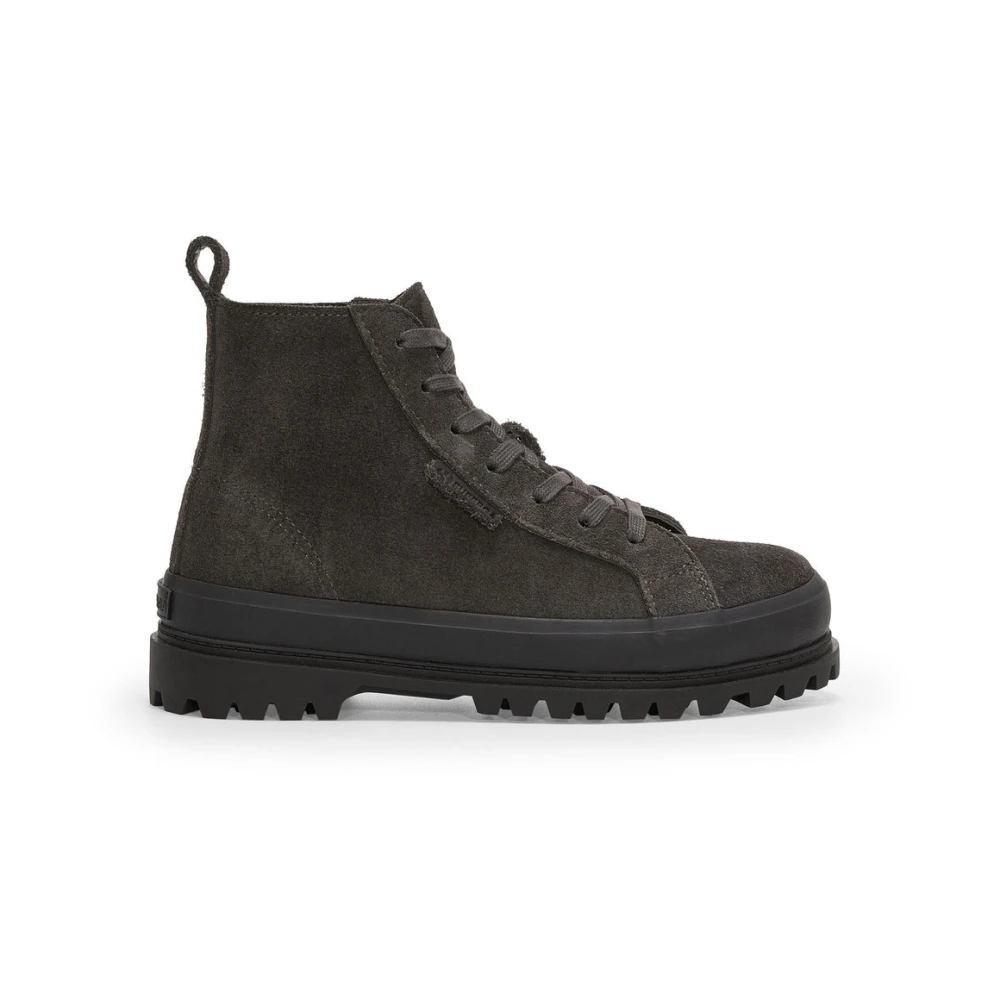 Superga Damen Grau 2341 Alpina Suede Flesh Out