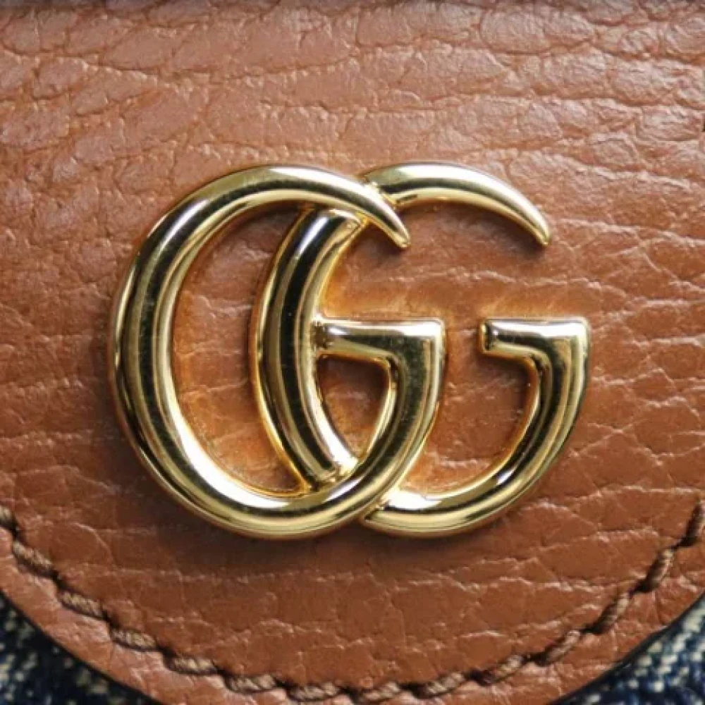 Gucci Vintage Pre-owned Denim gucci-bags Blue Dames