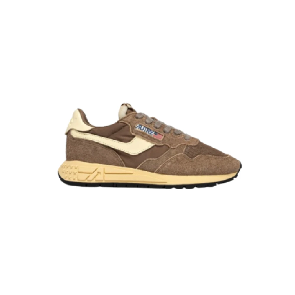 Autry Men's Beige Reelwind Sneaker - Sneakers - 9 Uk - Shoes