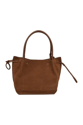 Medium Suede Bucket Bag