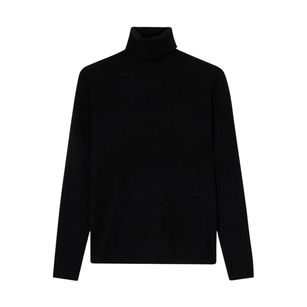 Brooks Brothers Black Cashmere Turtleneck - Female - Cashmere Knitwear - Xs - Knitwear