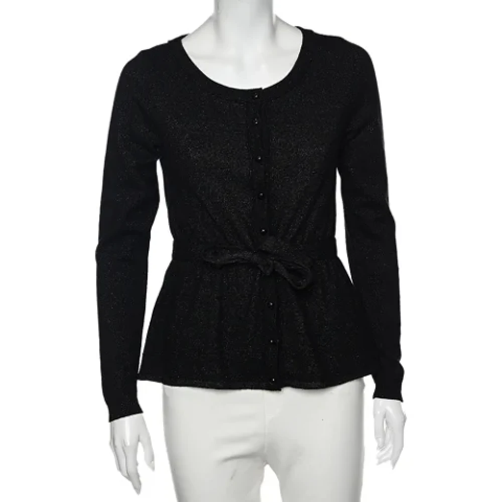 Moschino Pre-Owned Pre-owned Wool tops Black Dames