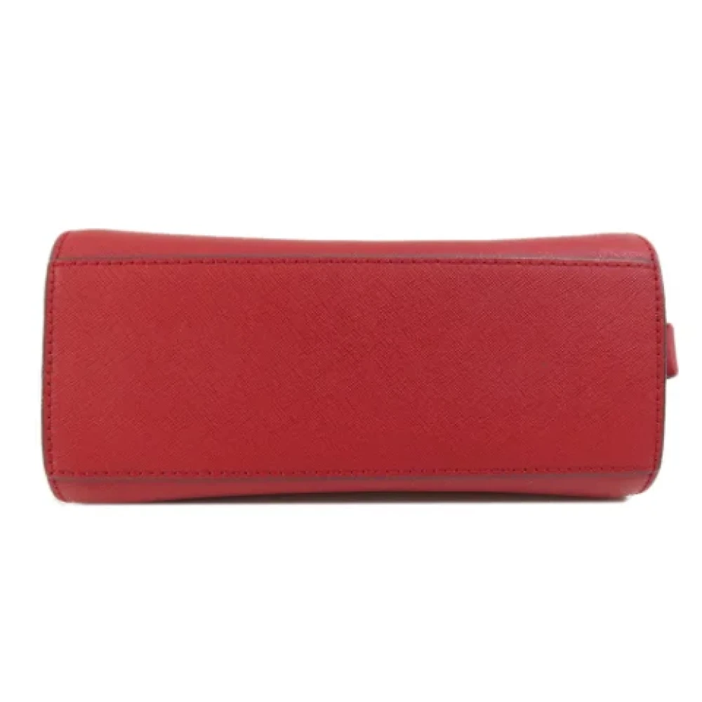 Michael Kors Pre-owned Leather shoulder-bags Red Dames