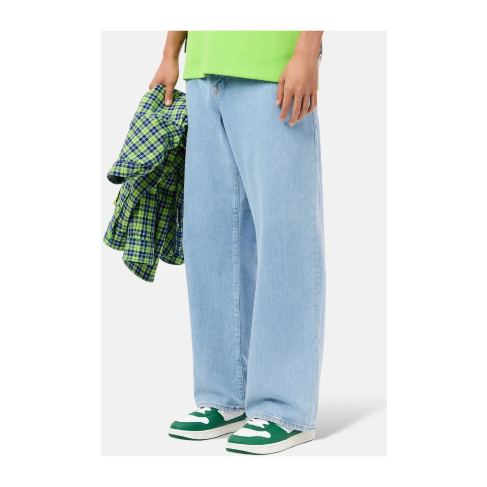 Lacoste Loszittende 5-Pocket Denim Jeans Blue Heren