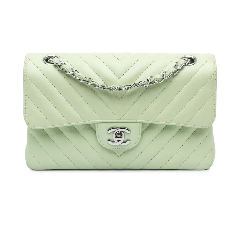 Chanel Vintage Damen Grün Pre-Owned, One Sizegröße: