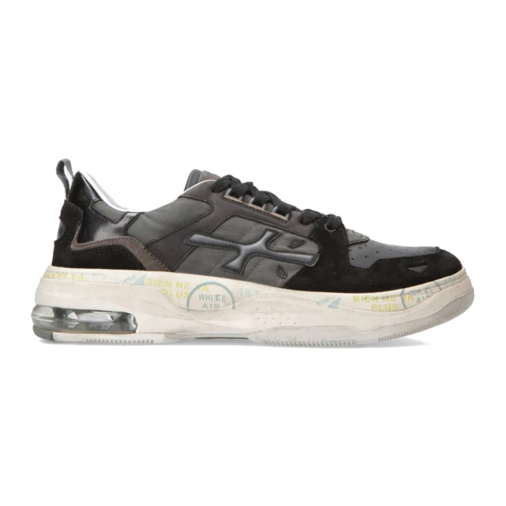 Premiata Drake_343 Sneaker Heren Schoenen Zwart