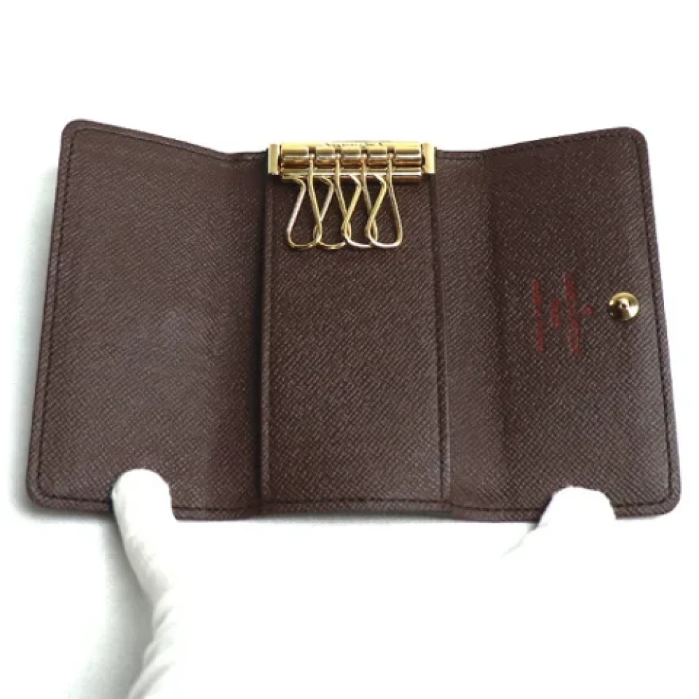 Louis Vuitton Vintage Pre-owned Canvas key-holders Brown Dames