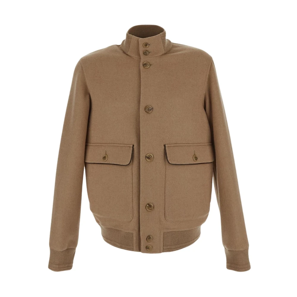 TOD'S Kameel Bomberjack Beige Heren