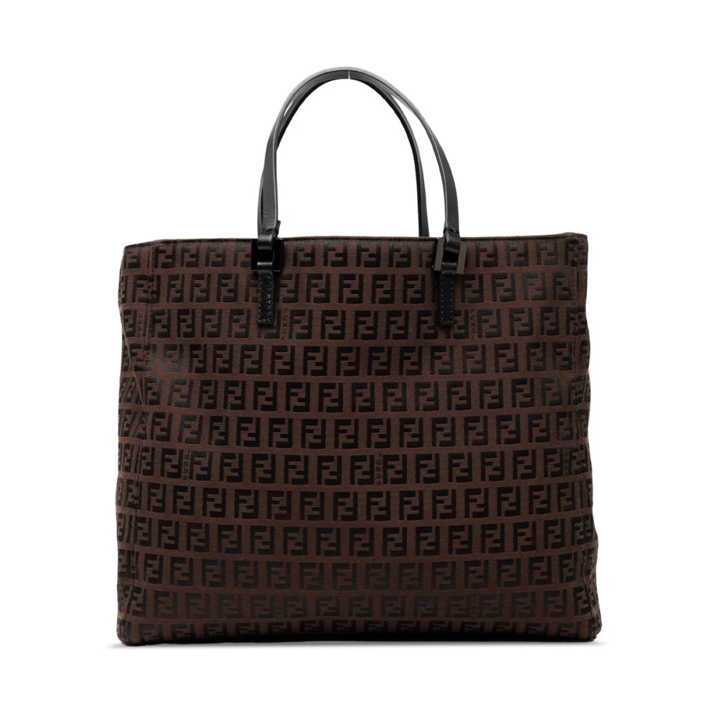 Fendi Vintage Women's Brown Pre-Owned Tote Bag