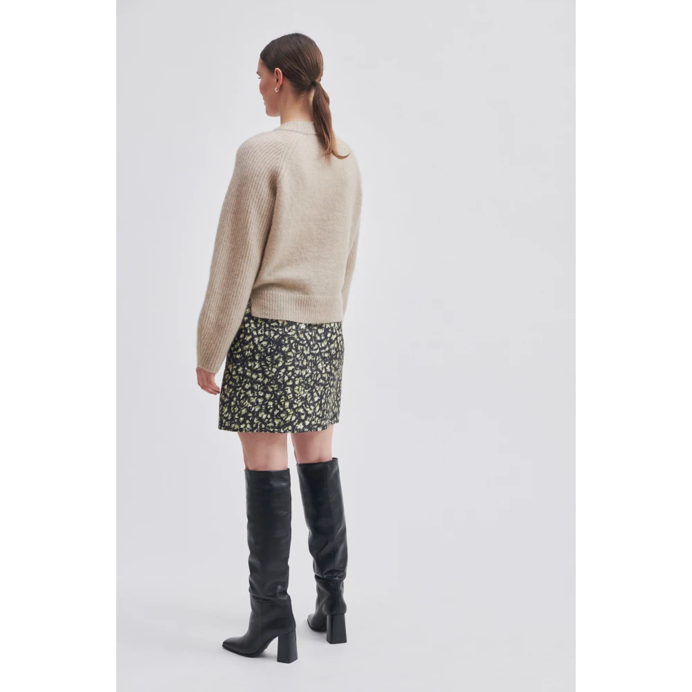 Second Female Sand Knit Sweater Brookline Second Dames Beige Dames