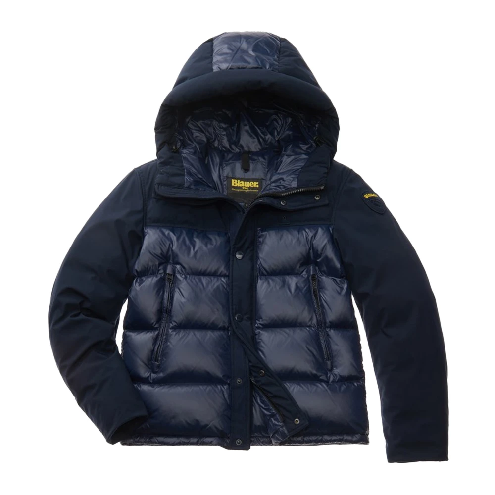 Blauer Boston Technische Jas Blue Heren
