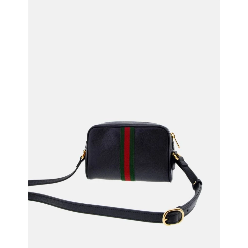Gucci Ophidia Bandolier Tas Black Dames
