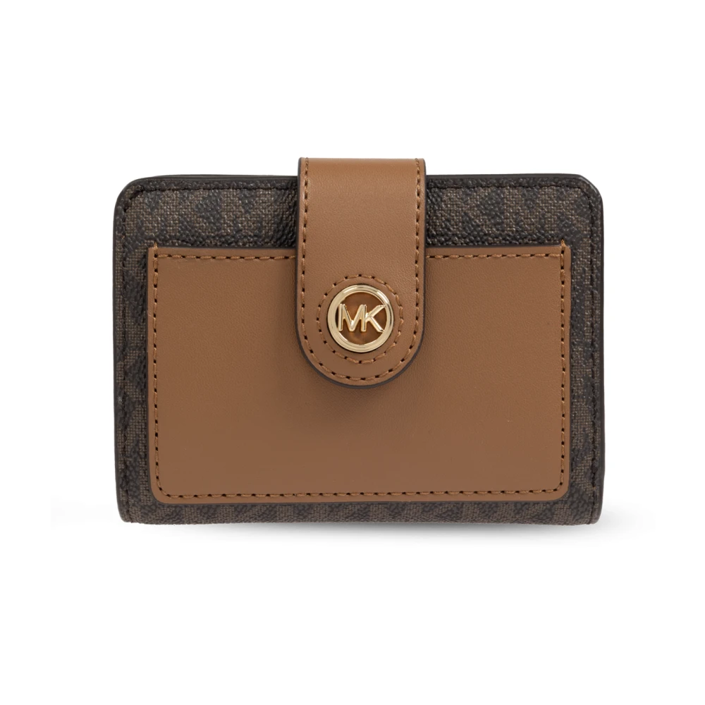 Michael Kors Portemonnee met logo Brown Dames