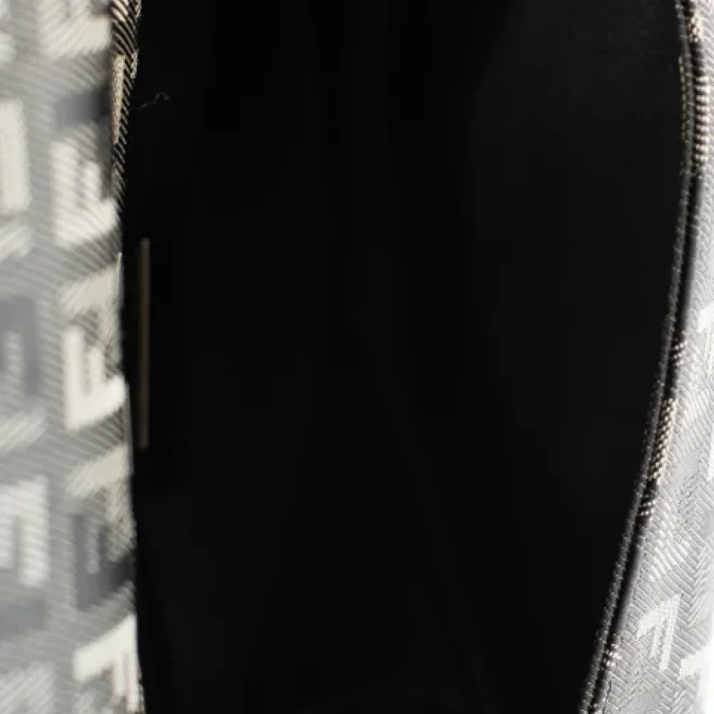 Fendi Vintage Pre-owned Canvas fendi-bags Gray Dames