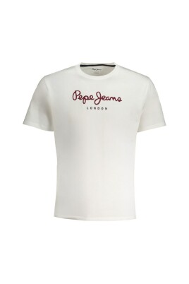 vit-bomull-t-shirt-med-print-logo