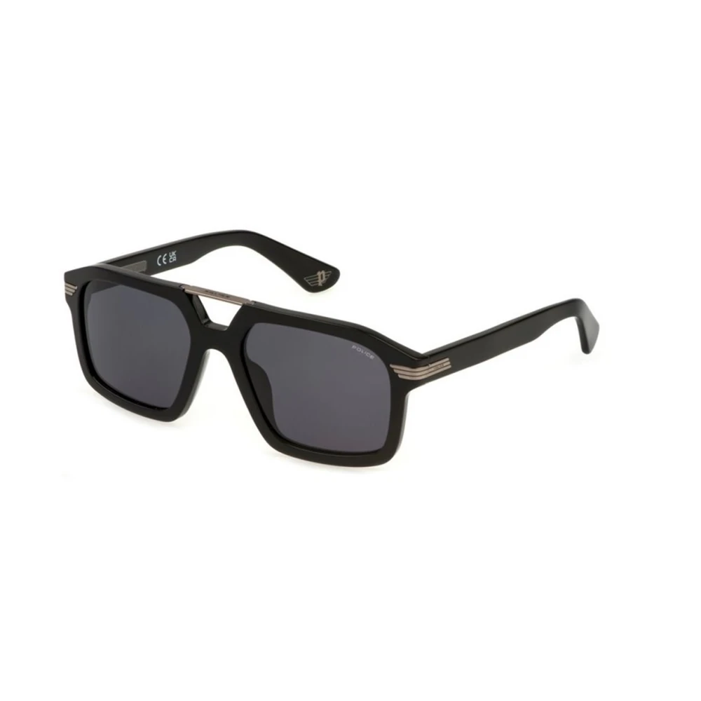 Police Men's Black Sunglasses, 56 Mm, Authentic Splp28 Glasses, Premium Quality