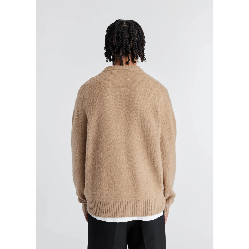 Axel Arigato Beyond Signature Sweater Brown Heren