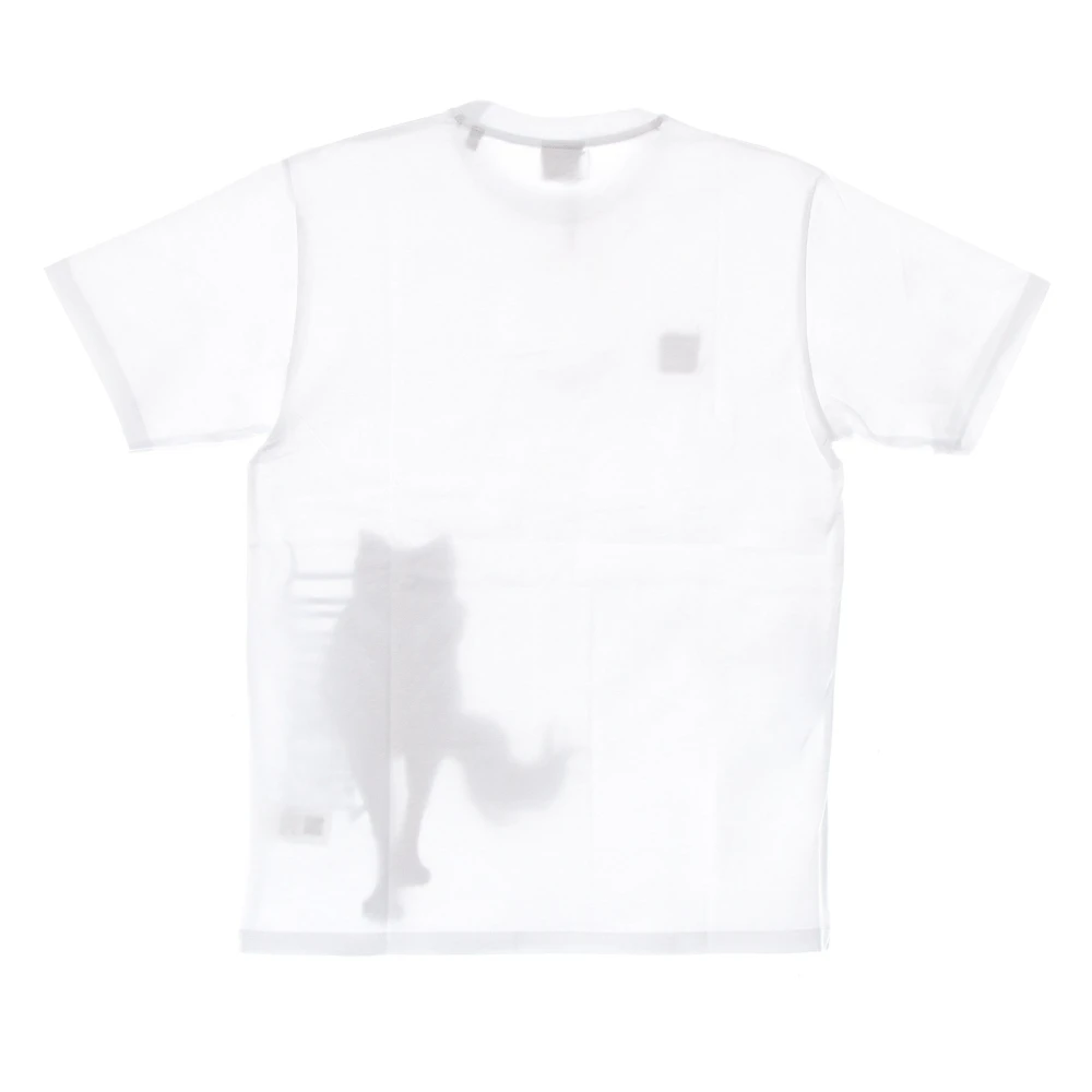 Dolly Noire Wolf Tee Wit Korte Mouw T-shirt White Heren