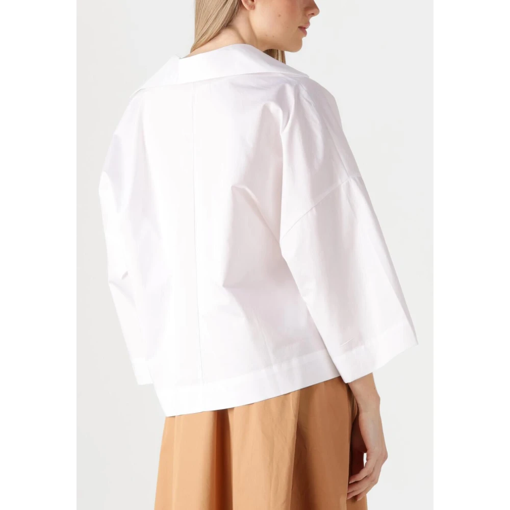 Devotion Courage Blouse in Wit White Dames