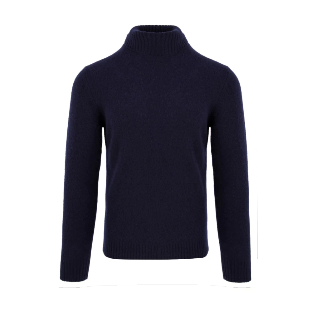 Filippo De Laurentiis Blue Turtlenecks, Male, 2XL, Dv3ml Cs7rg 890 Turtleneck