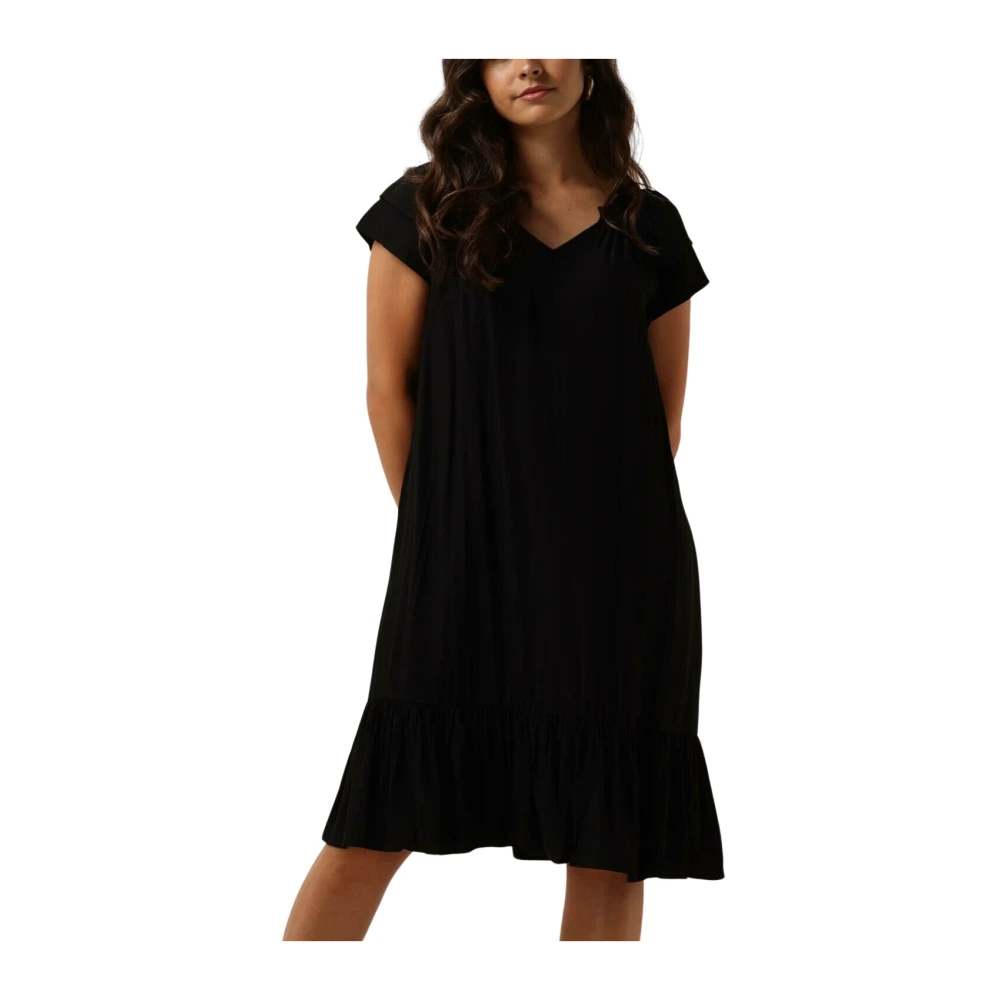 Co'Couture Sunrise Cropped Jurk Black Dames