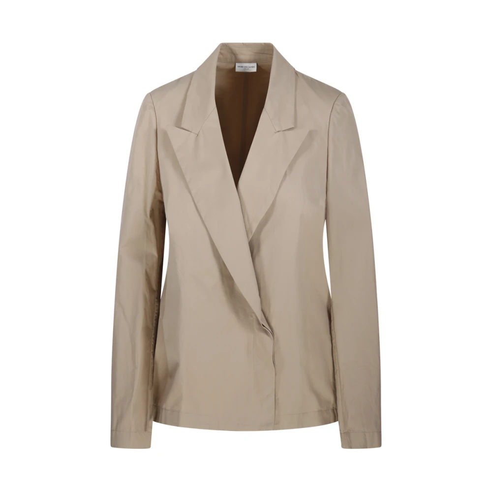 Dries Van Noten Zand Caplana Shirt Beige Dames