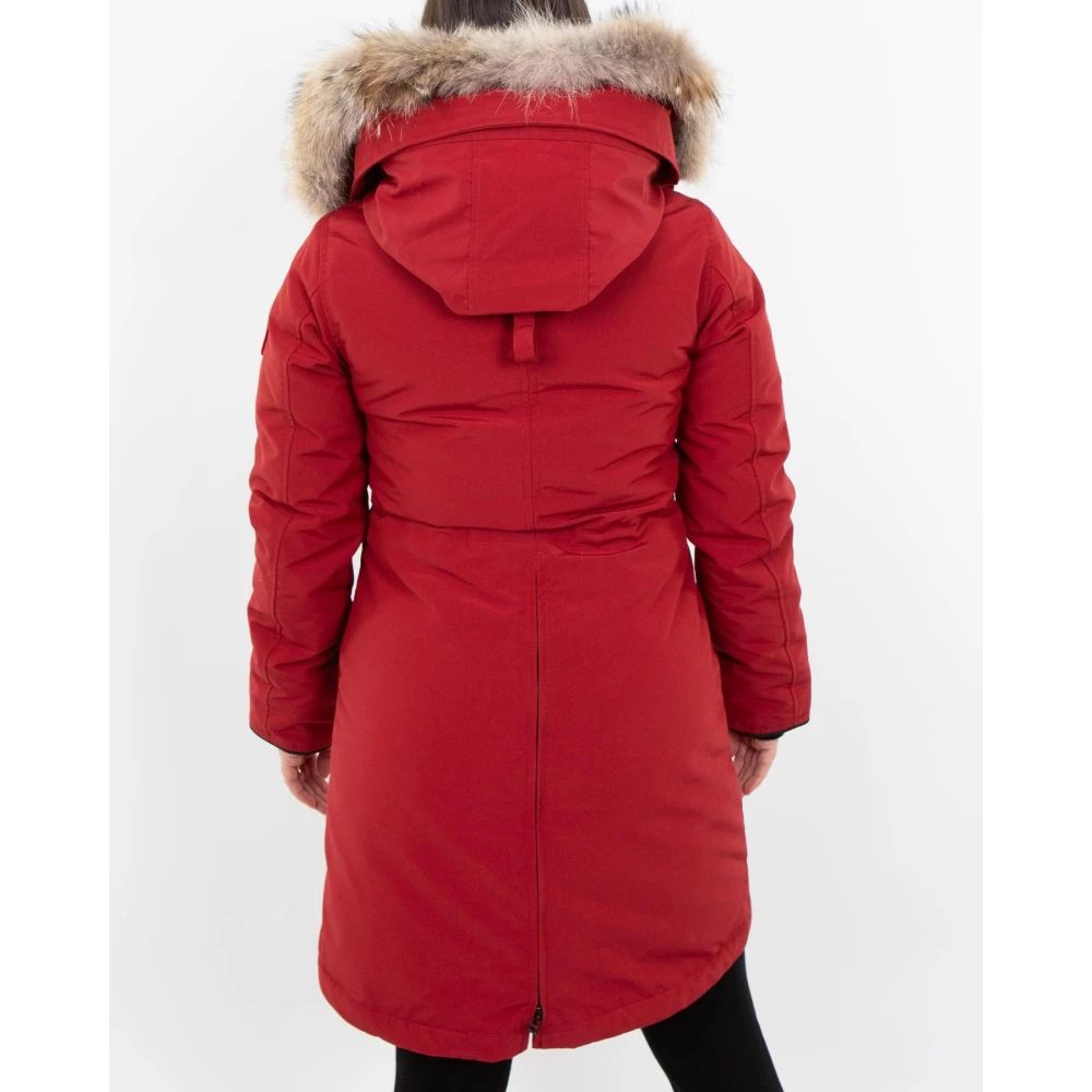 Canada Goose Rode Rossclair Parka Jas Red Dames