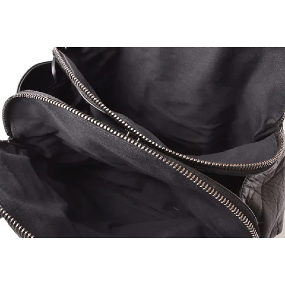Chanel Vintage Pre-owned Leather totes Black Dames