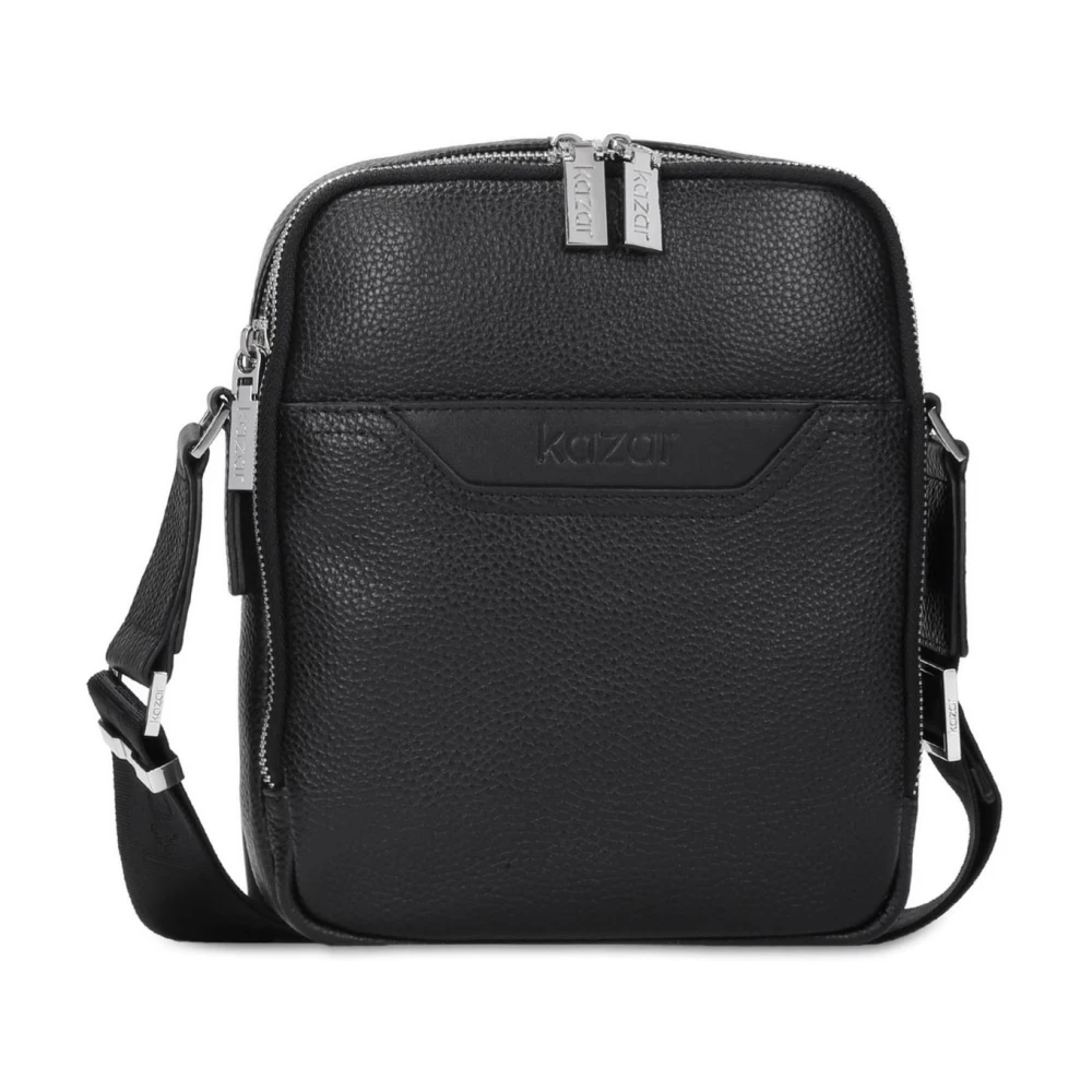 Kazar Zwarte tas voor mannen Black Heren