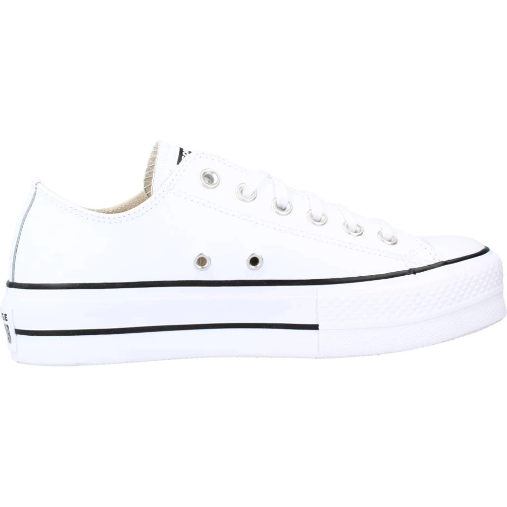 Converse Witte Clean Lift Sneakers Dames Schoenen