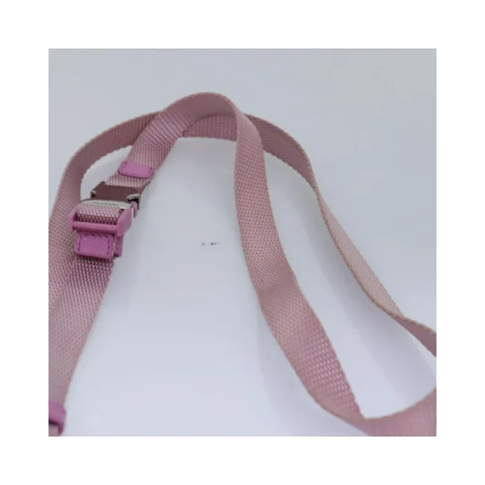Prada Vintage Pre-owned Nylon prada-bags Pink Dames
