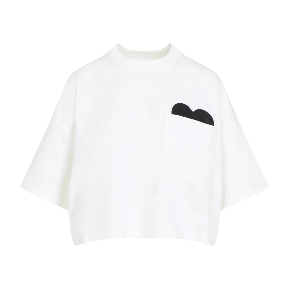 Bottega Veneta Wit T-shirt Dameskleding White Dames
