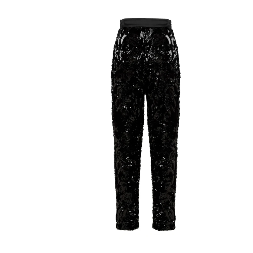 Gaëlle Paris Zwarte Gaelle Broek Black Dames