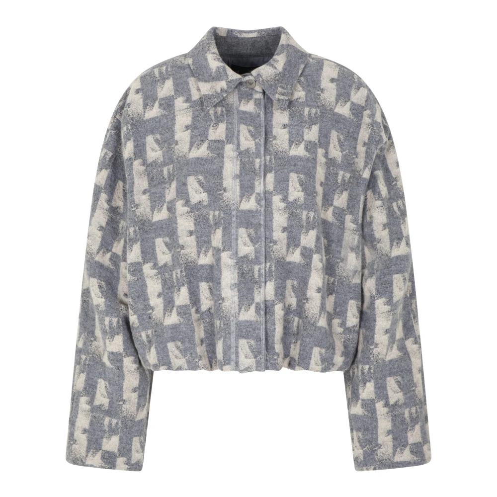 Emporio Armani Mujer Gris Chaquetas, Talla: M