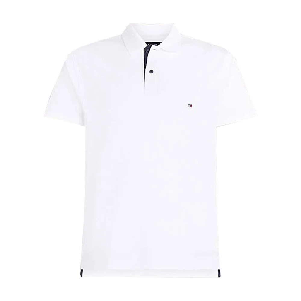 Tommy Hilfiger Monotype Witte Polo Shirt White Heren