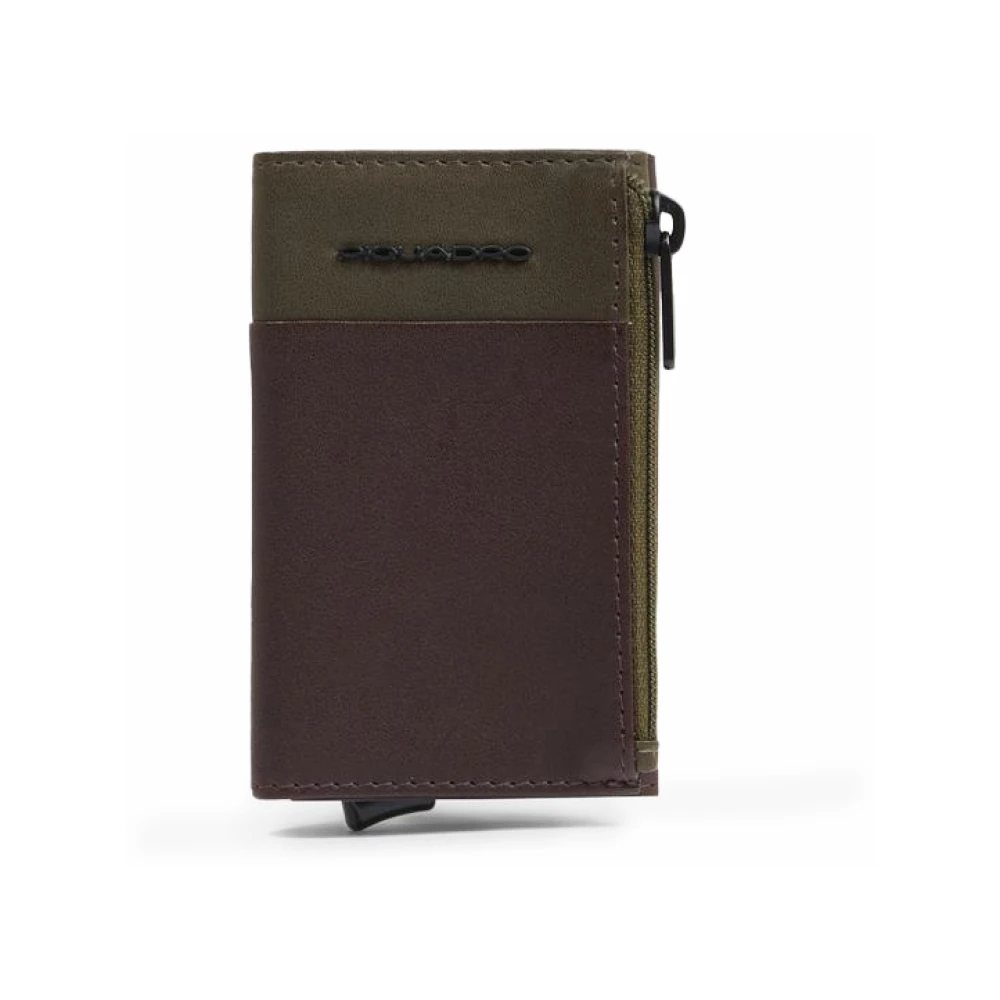 Piquadro Homme Marron Accessoires, Brun, Taille: One Size Portefeuille Compact