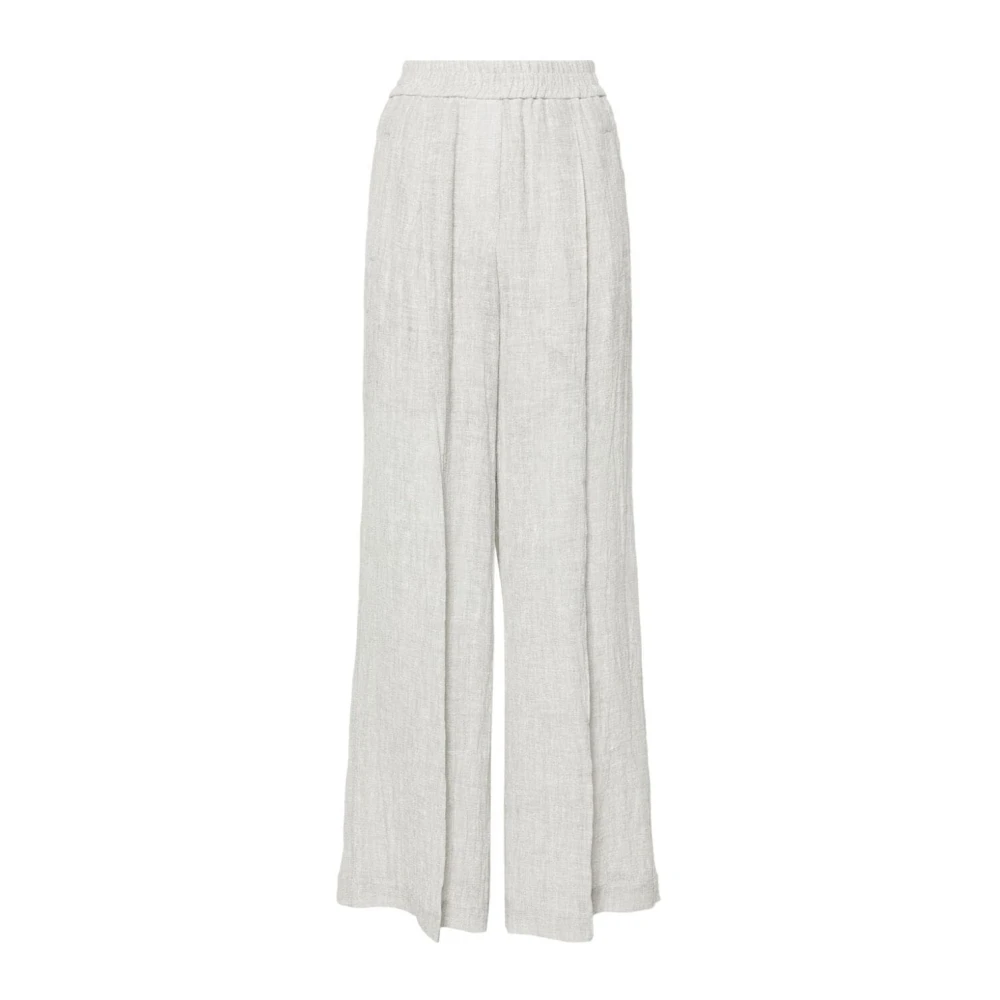 BRUNELLO CUCINELLI Grijze Casual Broek voor Mannen Gray Dames