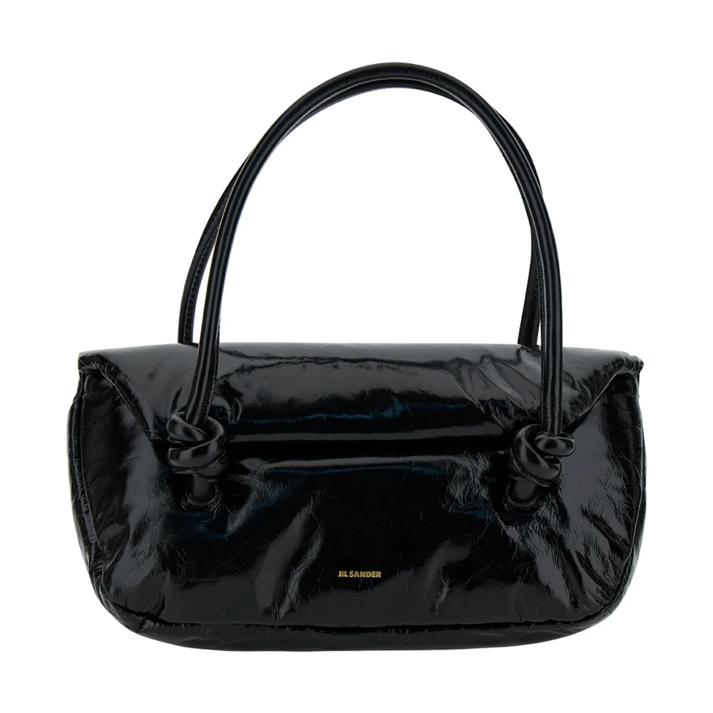 Jil Sander Women's Black Handbags, One Size, Knot Small Shoulder Bag