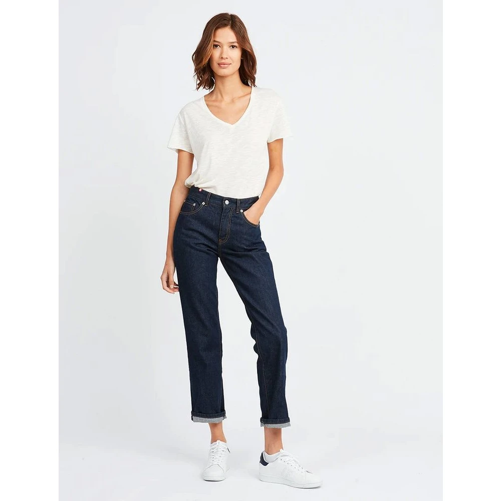 Ines De La Fressange Paris Aloha Straight Fit Jeans x Notify Blue Dames