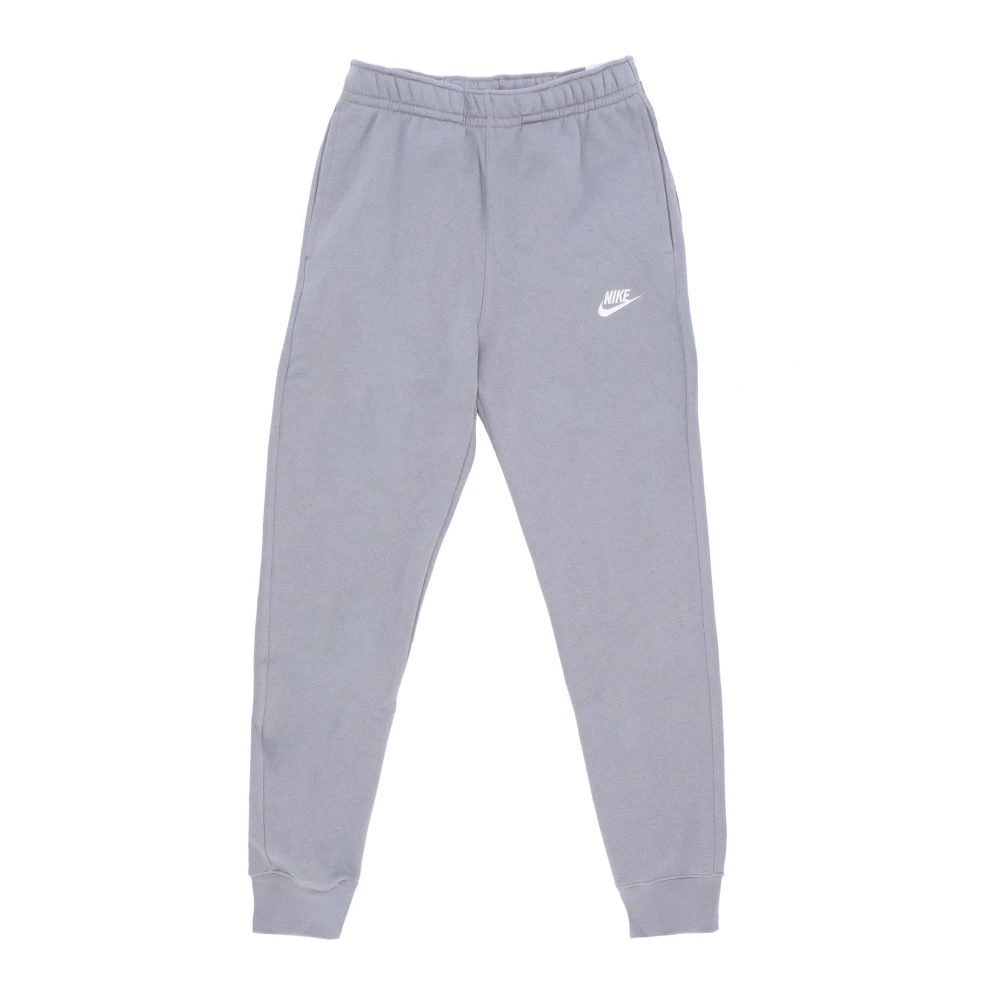 Nike Men's Gray Training Trousers & Tights, Xl, Club Jogger Joggers