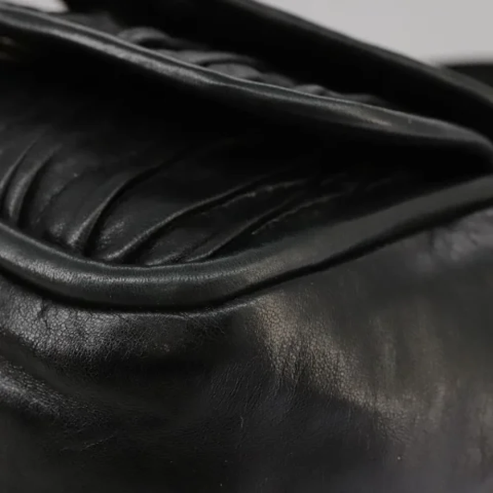 Bally Pre-owned Leather shoulder-bags Black Dames