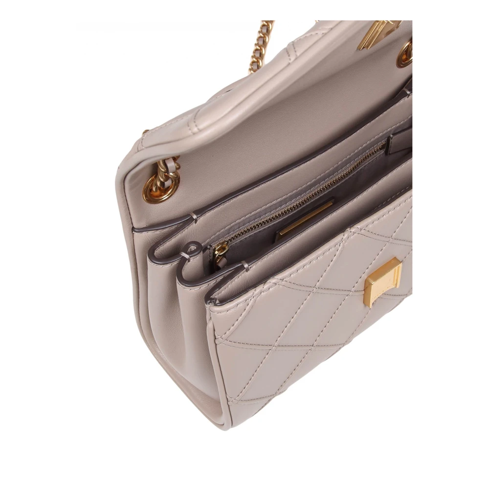 TORY BURCH Gewatteerde Schoudertas Klei Beige Dames
