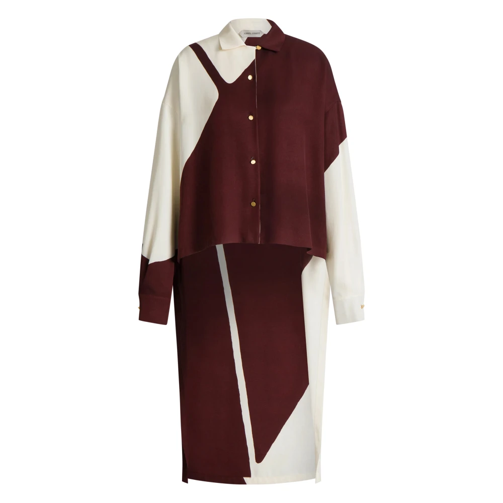 Alberta Ferretti Women's Multicolor Shirts - Shirt Dresses - S - Dresses