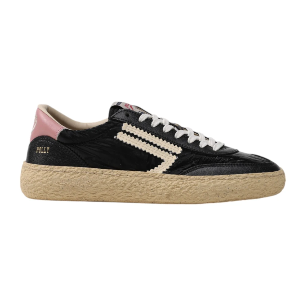 Puraai Zwarte Dames Sneaker Polly Dames Schoenen