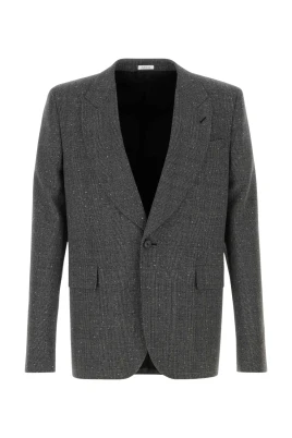 Broderad Glencheck-blazer