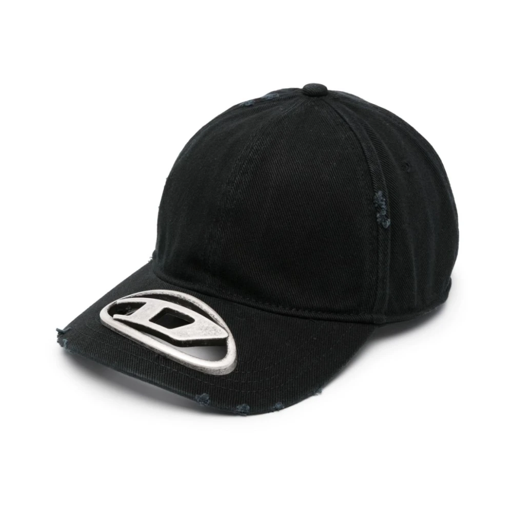 Diesel Zwarte Stijlvolle Hoeden Black Heren