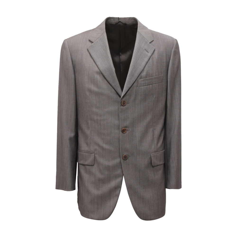 Burberry Men's Gray Blazers, L, 4273/009 A5230 Jacket