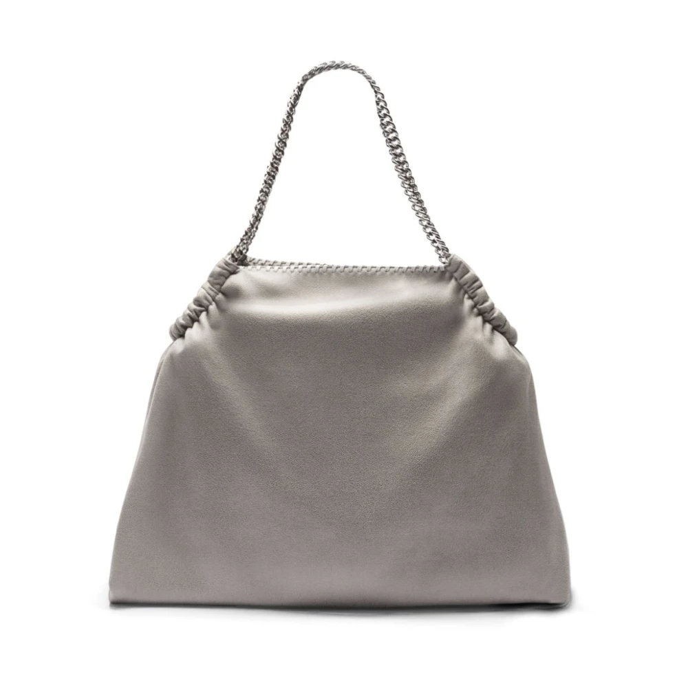 Stella Mccartney Grijze Handtas met Kettingrand Gray Dames